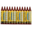 belcolART CREWAX , 12 Wachsmaler , Braun