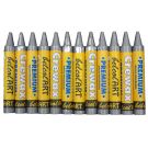 belcolART CREWAX , 12 Wachsmaler , Silber
