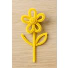 Chenilledraht, bananengelb