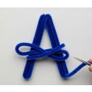 Chenilledraht, ultramarin