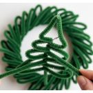Chenilledraht, tannengrün
