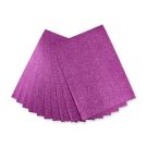 Glitter-Moosgummi, A4, 10 Bogen flieder