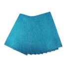 Glitter-Moosgummi, A4, 10 Bogen himmelblau