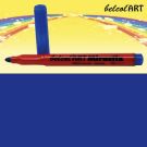 belcolART Mirastix, 12 Stifte blau