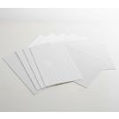 E-Wellpappe, 50x70cm, 10 Bogen weiß