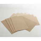 E-Wellpappe, 50x70cm, 10 Bogen natur