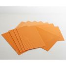 E-Wellpappe, 50x70cm, 10 Bogen orange