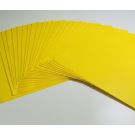 Transparentpapier 70x100 25Bg gelb