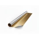 Alu-Folie 10mx50cm gold/silber