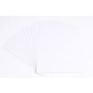 Tonpapier 130g/m², 50x70cm, 25 Bogen weiß