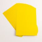 Fotokarton DIN A4, 50 Blatt bananengelb