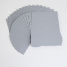Fotokarton DIN A4, 50 Blatt steingrau