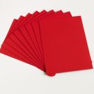 Tonkarton genarbt 50x70cm, 10 Bogen hochrot