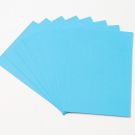 Tonkarton genarbt 50x70cm, 10 Bogen himmelblau