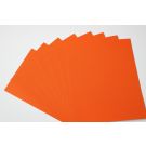 Tonkarton genarbt 50x70cm, 10 Bogen orange