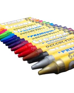 belcolART CREWAX PREMIUM, 12 Wachsmaler pro Farbe