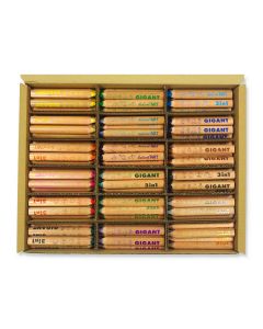 belcolART Farbgigant 3in1, 144 Stifte in 18 Farben