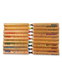 belcolART Öko Farbgigant 3in1 Buntstift