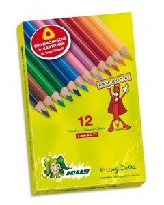 JOLLY X-BIG-Delta Farbstifte, Einzelfarben