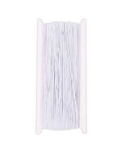 Elastischer Faden weiss 50 m Ø 1 mm