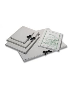 10 x Sammelmappe DIN A3 ohne Druck, mit Band