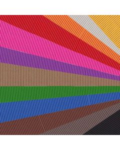Wellpappe 50x70 10Bg Einzelfarben in verschiedenen Farben erhältlich