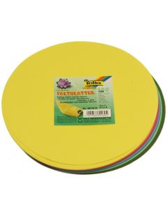 Faltblätter 70g/m², 18cm rund
