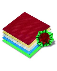Alu-Faltblätter mit Sternchen  15x15cm