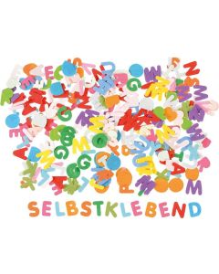 Filzbuchstaben 300 Stück, 3 cm, selbstklebend