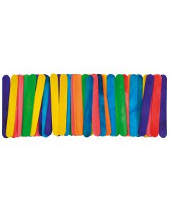 Bastelhölzer bunt, groß
