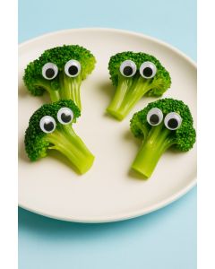 Wackelaugen, 100 Stück, weiß rund 3mm