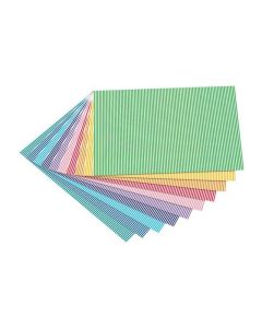 Motivkarton 270g/m², 50x70cm, 10 Bogen Karos klein