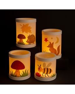 Käseschachteln, 11cm Durchmesser, 10 Paar, weiß