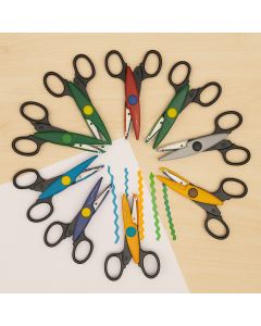 Konturenscheren, 10 Stück, sortiert