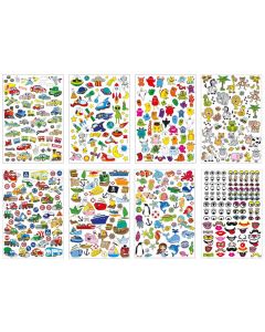 Mega Aufkleber-Set Fahrzeuge 500 Stück