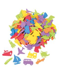 Moosgummi-Fahrzeuge ~ 250 Stück 