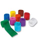 Deko-Kreppbänder, 10 Rollen